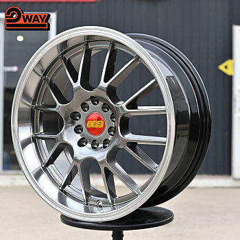 R17 BBS RG-R Стиль 7.5J ET30 5*100/114.3 Темный хром