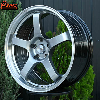 R19 Advan GT стиль 8.5 ET38 5*112 Темный хром