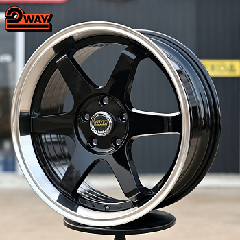 R18 Volk Racing TE37SL Стиль 8.0J ET40 5*114.3 Черный